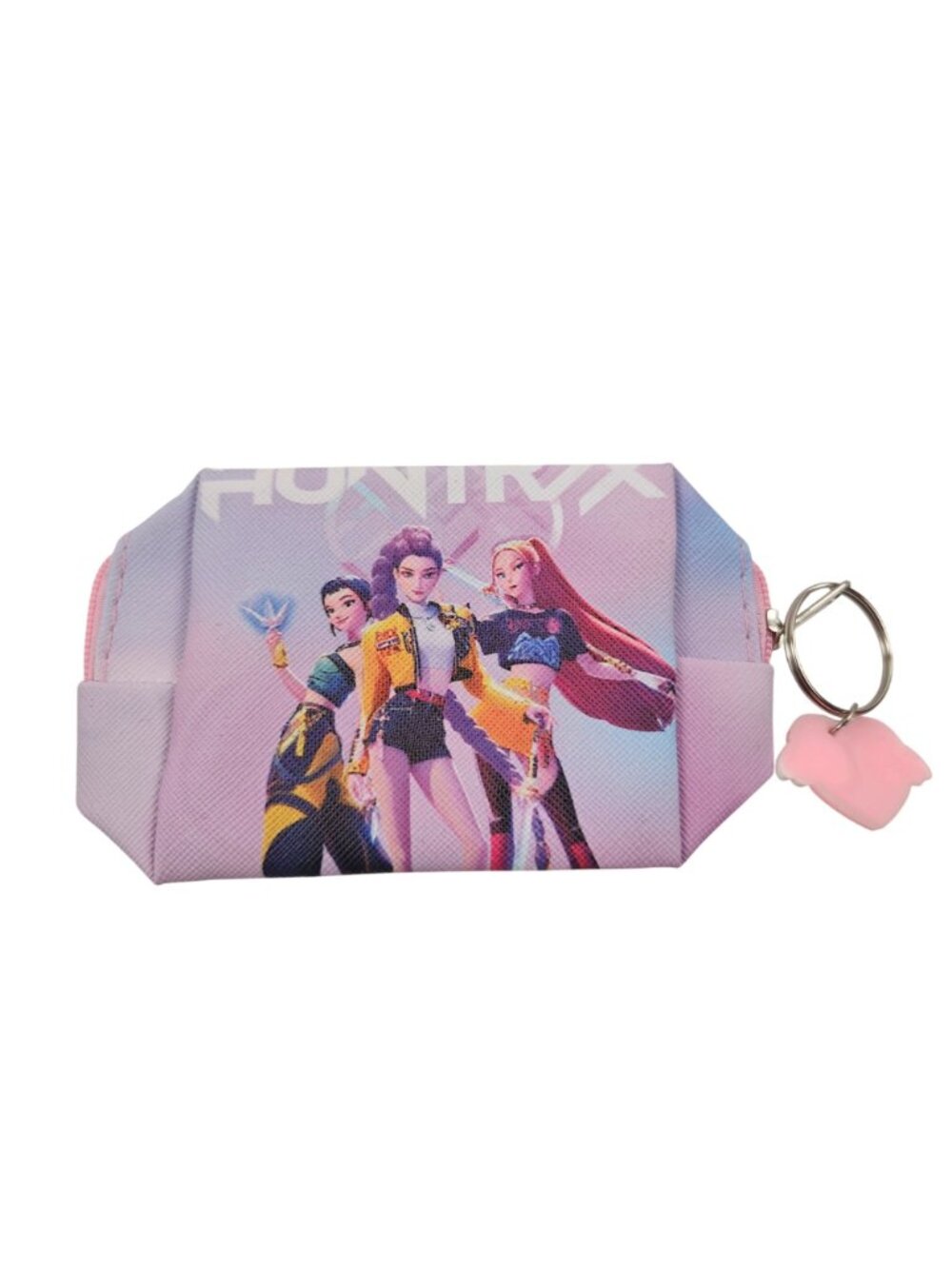 Kpop Demon Hunter Coin Purse Set of 12 Heart Charm Pastel Change Pouch NWOT - Picture 3 of 10